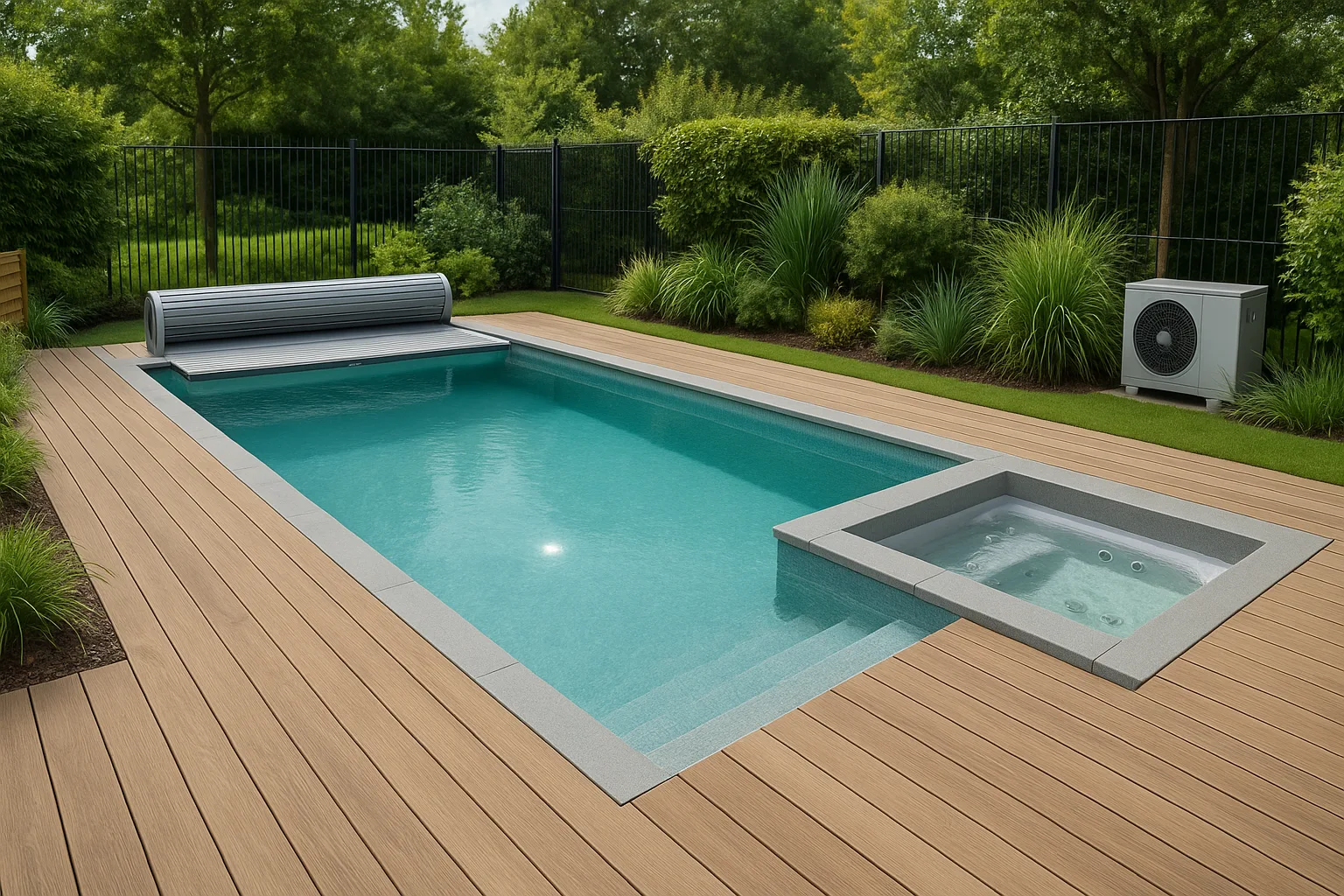 Exemple de rénovation piscine réussie