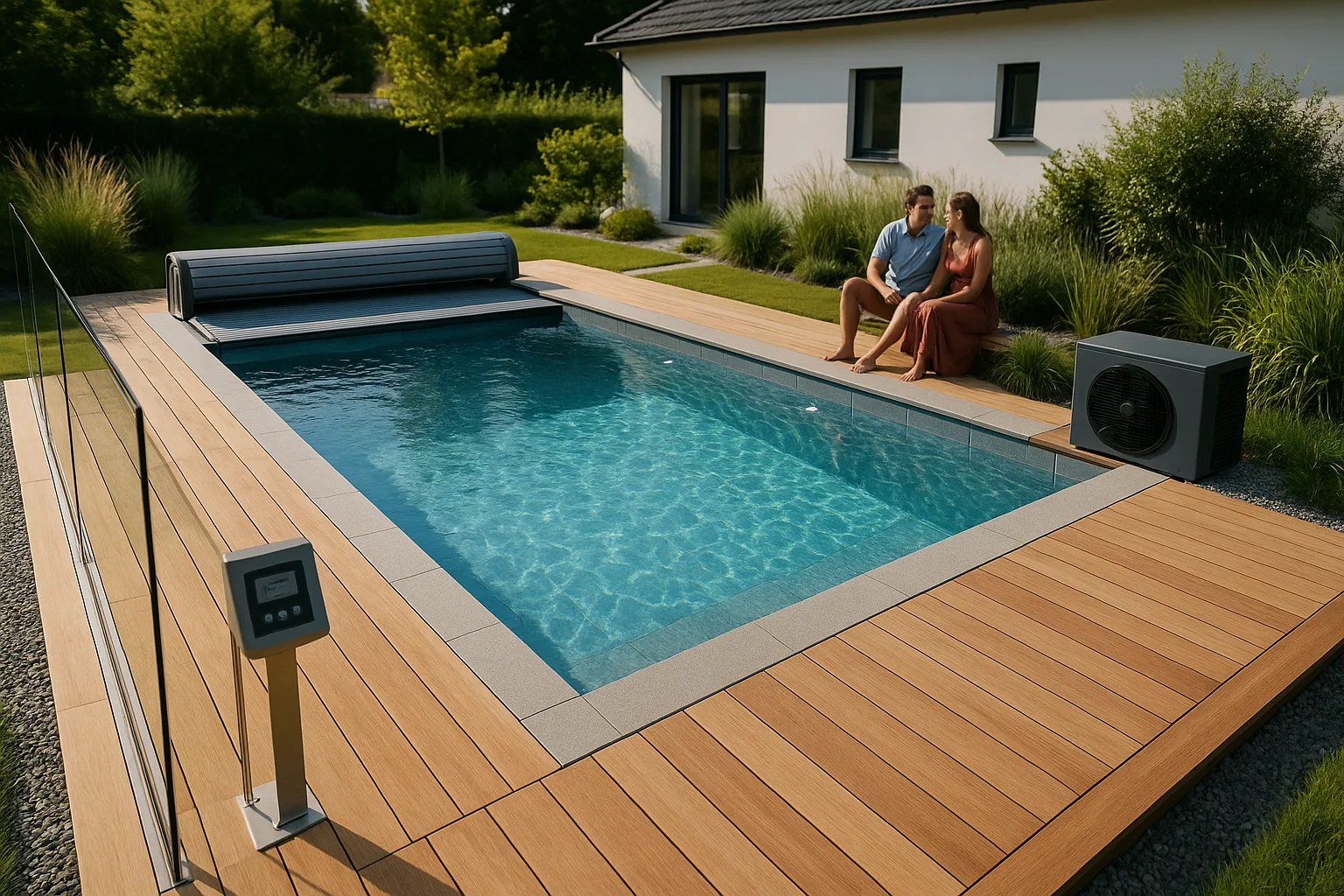 Rénovation de piscine moderne