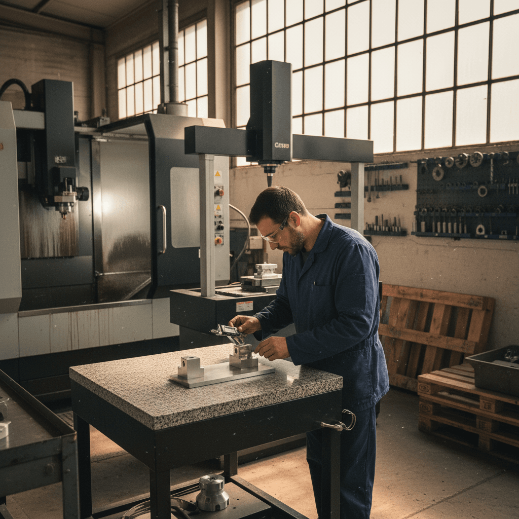 Illustration : usinage en petite série et compétitivité industrielle